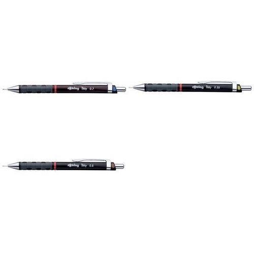 Rotring Porte-Mine Fin Tikky 0,5 Mm, Rouge Vin