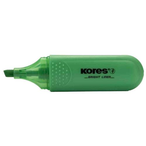 Kores Surligneur "Bright Liner", Couleur: Vert