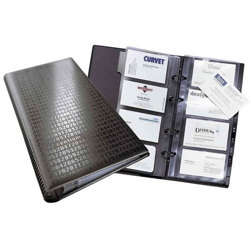 Durable Classeur A Anneaux Pour Cartes De Visite Visifix