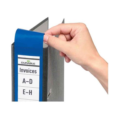 Durable Etiquettes Adh¿Sives Ordofix Pour Dos De Classeur,