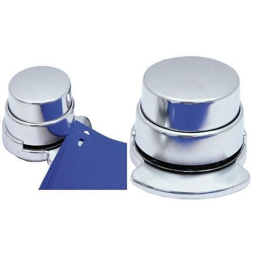 Wedo Agrafeuse Sans Agrafes, En Plastique, Aspect Chrom¿,