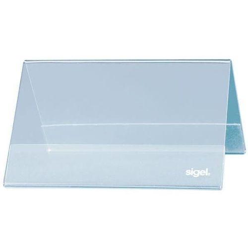 sigel Pr¿sentoir de table 240 x 90 mm, plastique rigide