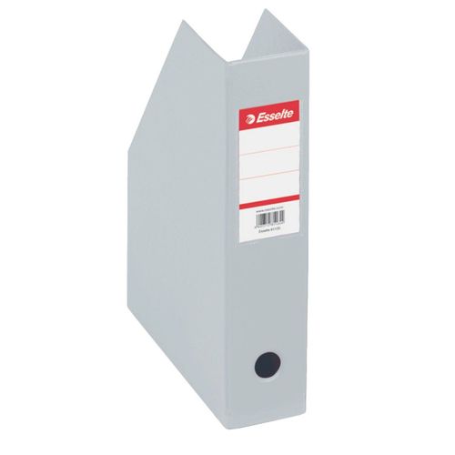 Esselte Boîte De Classement, En Pvc, Gris, Format A4,