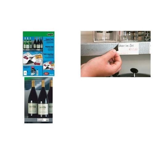 sigel papier magn¿tique pour jet d'encre, couchage sp¿cial,
