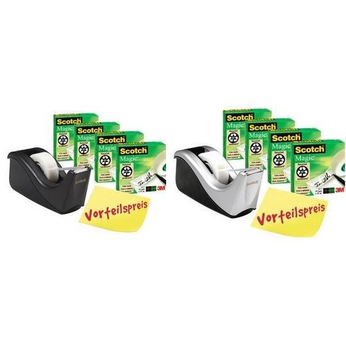 3M Scotch Promotion - d¿vidoir de bureau C60ST + 4 x magic
