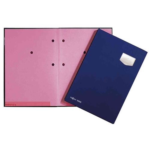 Pagna Parapheur "De Luxe", A4, 20 Compartiments, Bleu