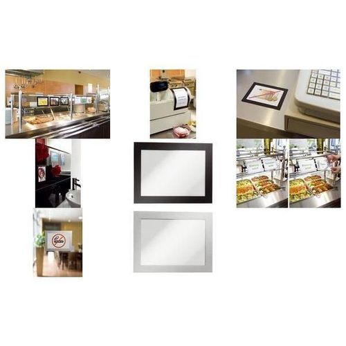 Durable Cadres Magn¿Tiques Magaframe, Format A6, Argent