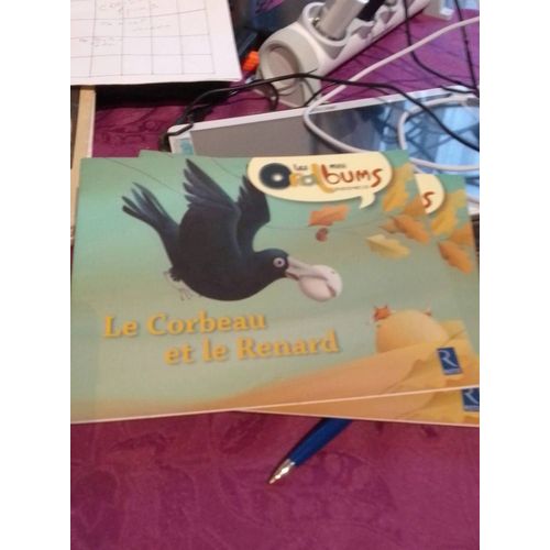 Le Corbeau Et Le Renard.Les Minis Oralbums.Lot De 2