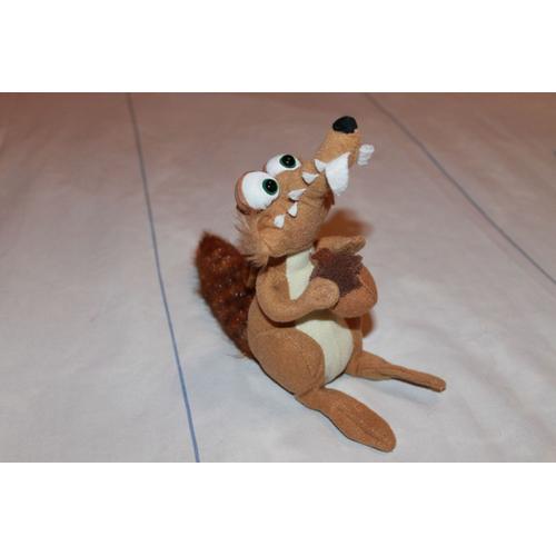 Peluche Porte-Clé L'âge De Glace "Scrat" 14 Cm