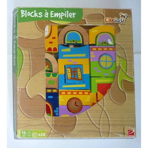 Jeu De Construction En Bois Empiplak - Éditions Okoïa - Occasion, Jeu éducatif Et Créatif