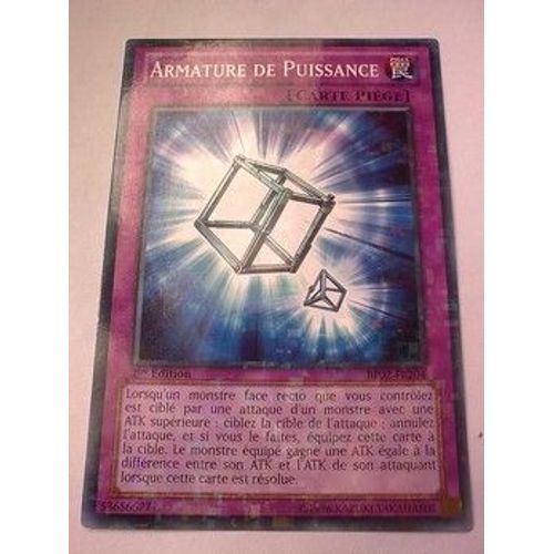 Carte Yu-Gi-Oh - Armature De Puissance - Bp02-Fr204 - Mosaique Rare