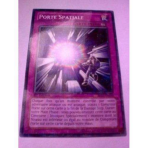 Carte Yu-Gi-Oh - Porte Spatiale - Bp02-Fr196 - Mosaique Rare