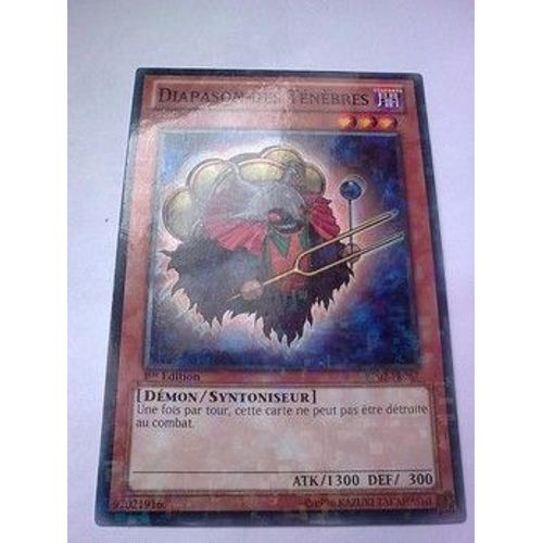 Carte Yu-Gi-Oh - Diapason Des Tenebres - Bp02-Fr067 - Mosaique Rare