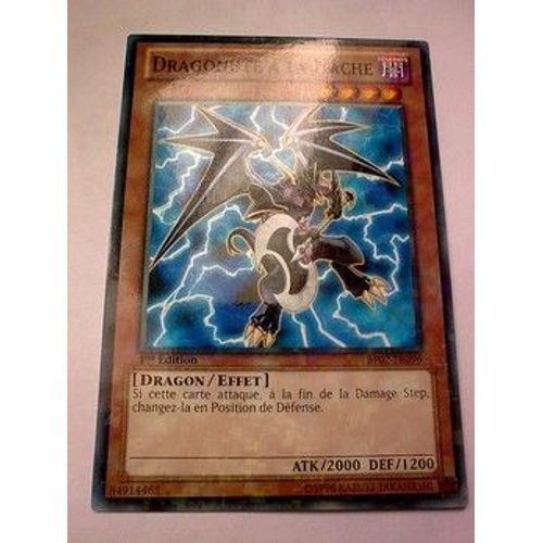 Carte Yu-Gi-Oh - Dragonute À La Hache - Bp02-Fr096 - Mosaique Rare