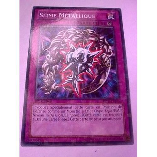 Carte Yu-Gi-Oh - Slime Metallique - Bp02-Fr193 - Mosaique Rare