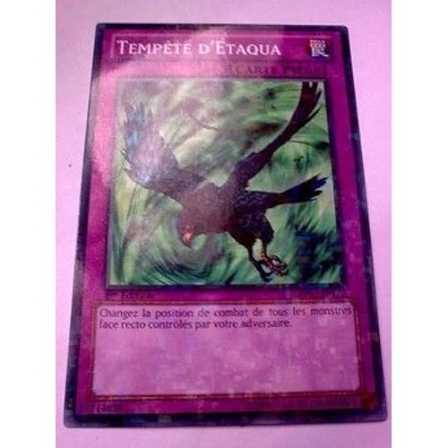 Carte Yu-Gi-Oh - Tempete D'etaqua - Bp02-Fr177 - Mosaique Rare