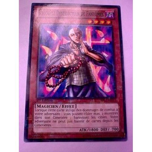 Carte Yu-Gi-Oh - Kycoo Le Destructeur De Fantomes - Bp02-Fr011 - Mosaique Rare