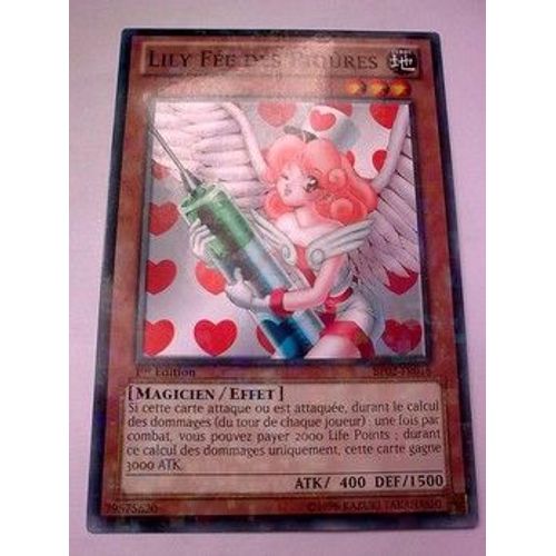 Carte Yu-Gi-Oh - Lily Fée Des Piqures - Bp02-Fr018 - Mosaique Rare