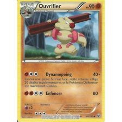 Pokemon Tempete Plasma Ouvrifier 80/135
