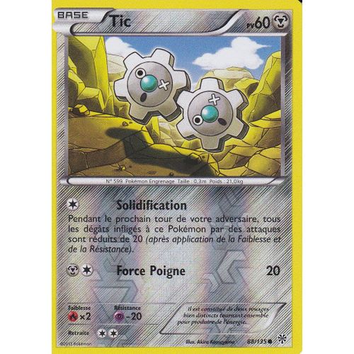Carte Pokemon - Tic - 88/135 - Reverse - Tempete Plasma -