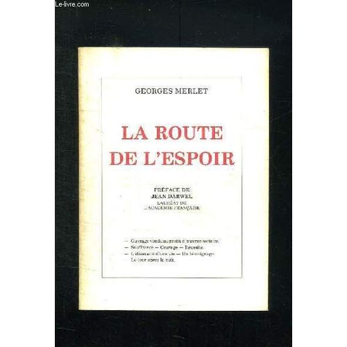 La Route De L Espoir.