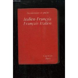 Dictionnaire De Poche Italien - Français Et Français - Italien