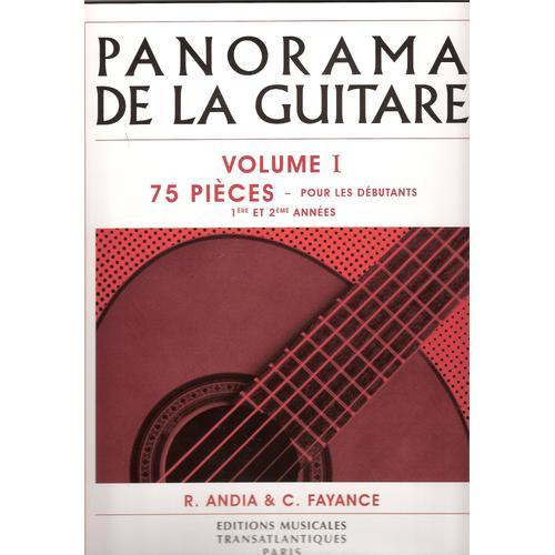 Panorama De La Guitare 75 Pieces Pour Les Debutants 1 Et 2 A [Partition]
