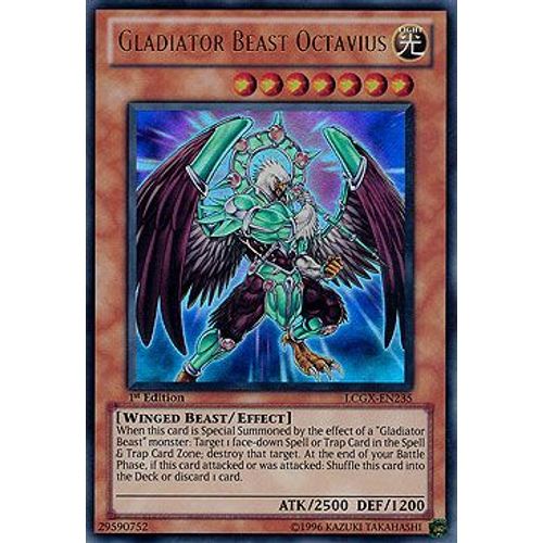 Gladiator Beast Octavius (Ultra Rare) Lcgx-En235