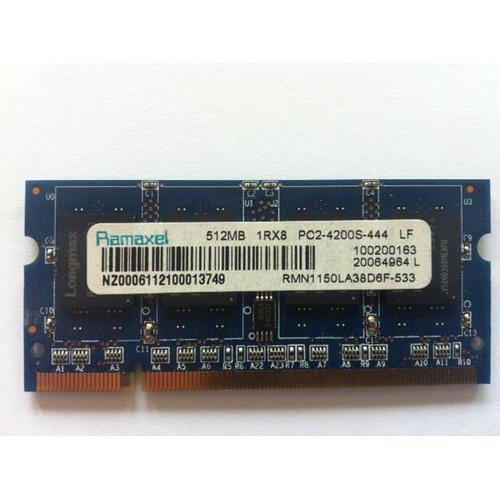 Ramaxel - Mémoire - 512 Mo - DDR2 - PC2-4200 - DIMM 240 broches