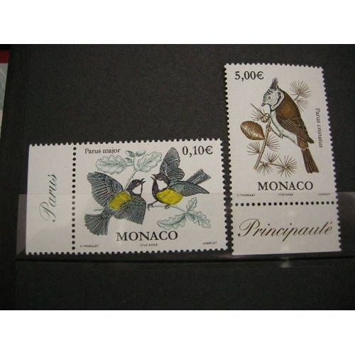Timbres Monaco 2002
