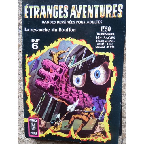 Etranges Aventures N° 6 : La Revanche Du Bouffon - Trimestriel - (10/1967)