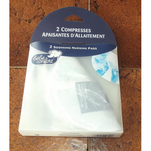 2 compresses apaisantes d'allaitement Bébé confort - Bébé Confort