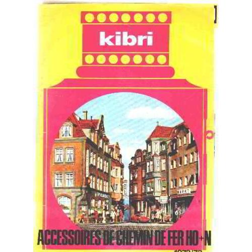 Catalogue Kibri Accessoires De Chemin De Fer HO N 1975/76 