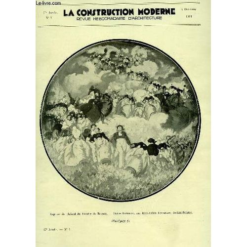 La Construction Moderne : 47e Annee - N°1 - 4 Ocotbre 1931 / Le Prix De Rome 1931 - Hotel Particulier Pour Un Artiste Peintre .