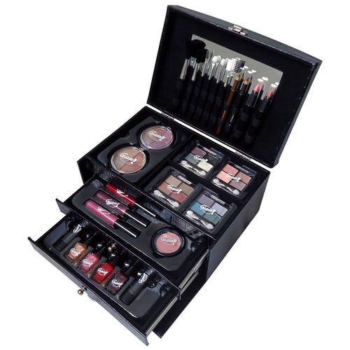 Mallette De Maquillage Premium Essentials Noir - 57pcs 