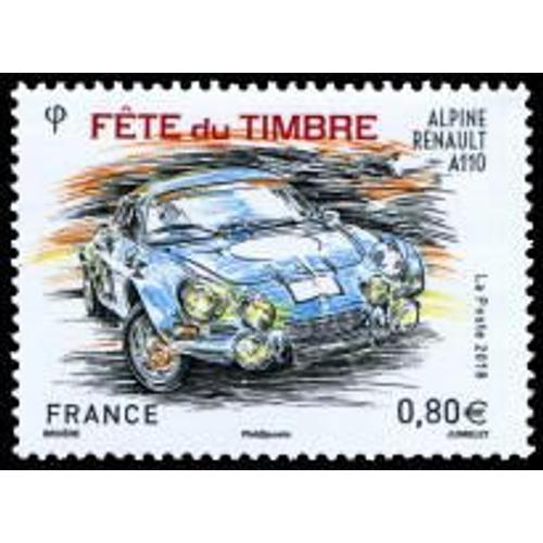 Fête Du Timbre : Alpine Renault A110 Année 2018 N° 5204 Yvert Et Tellier Luxe