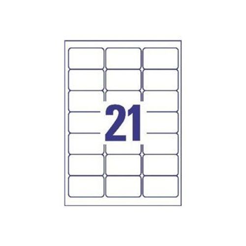 Avery - Étiquettes adresses - blanc - 63.5 x 38.1 mm 2100 étiquette(s) ( 100 feuille(s) x 21 )