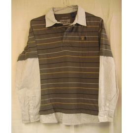 Polo À Manches Longues Okaïdi - Taille 12 Ans / 150 Cm