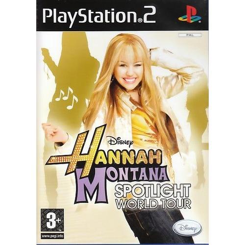 Hannah Montana Spotlight World Tour - Ensemble Complet - 1 Utilisateur - Playstation 2