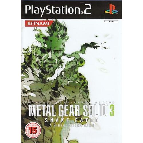 Metal Gear Solid 3 Snake Eater Ps2