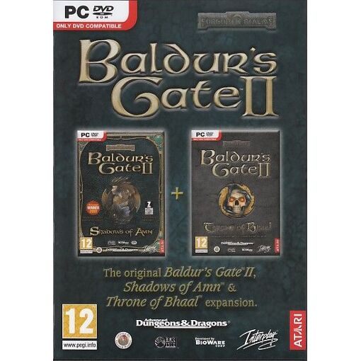 Baldur's Gate II: Shadows of Amn + Throne of Bhaal (2000) - PC