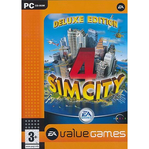 Sim City 4 Deluxe Edition Ea Value Pc