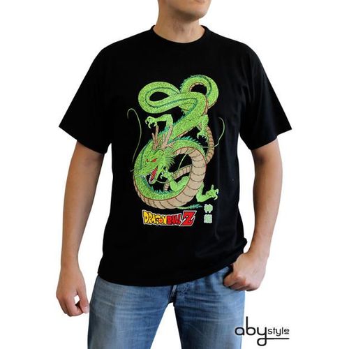 Dragon Ball - Tshirt Dbz/ Shenron Homme Mc Black - Basic (L)