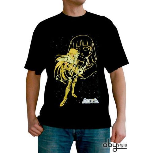 Saint Seiya - Tshirt Shaka De La Vierge Homme Mc Black - Basic (L)