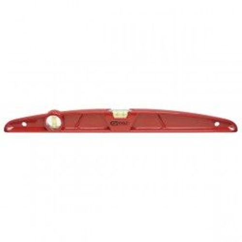 Niveau antichoc trapeze KS en aluminium avec 2 fioles, L.800 mm