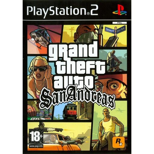 Jeu Xbox - Grand Theft Auto : San Andreas - Version Française, Bon état