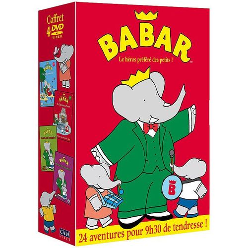 Babar - Coffret 4 Dvd - Pack