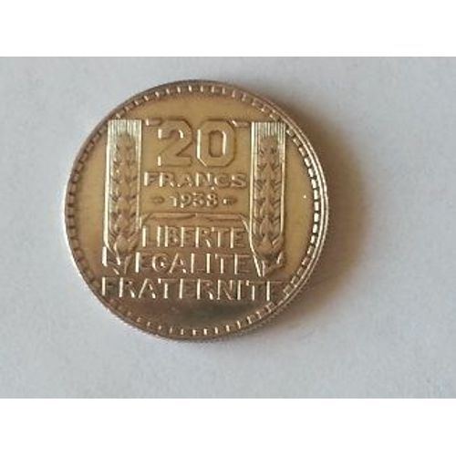 Piece Argnt 20 Francs Turin
