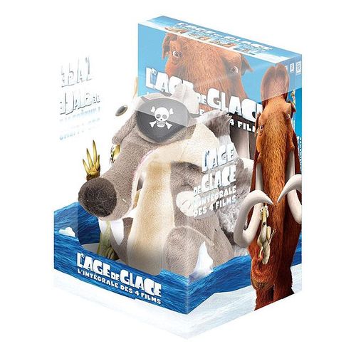 L'age De Glace - L'intégrale Des 4 Films - + 1 Peluche