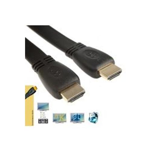 Continental Edison - Câble HDMI - HDMI mâle pour HDMI mâle - 1.5 m - support 4K